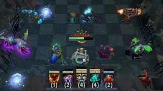 harpy tauren ft. rubick steal zeus ulti - Dota Auto Chess DAC