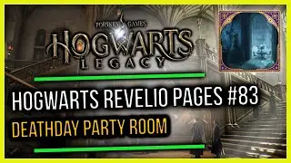 Hogwarts Castle Field Guide Revelio Pages #83 Deathday Party Room