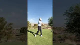 FEEL How Your Arms Extend in the Follow Through!! #shorts #golf #golfer #golfswing #golftips