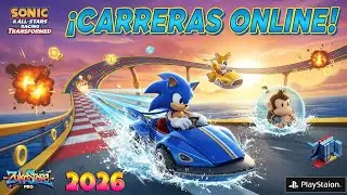 Sonic & All-Stars Racing Transformed PS3 Carreras online en 2026: &iexcl;Velocidad, caos y transformaci&oacute;n!