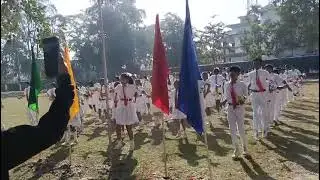 Annual sports day meet 2025|Aerobic display by our students ✨