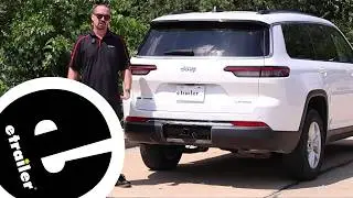 Installing the etrailer Trailer Hitch Receiver on a 2023 Jeep Grand Cherokee L