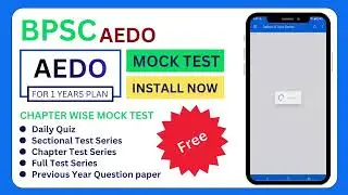 Bihar BPSC AEDO Exam Preparation Syllabus Question Paper Mock Test Series - Technical Gardh