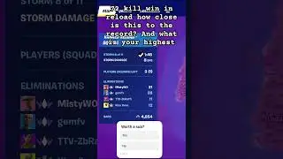 Comment your thoughts #fortnite #fortnitereload #highkillwin #subscribe