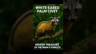 White-eared Palm Civet #animals #wildliferescue #duet #facts #wildlife #automobile #nature #birds