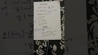 #MCQ #Derivative