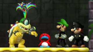 New Super Mario Bros. Wii Larsenv Collection - Walkthrough -  #10