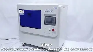 BGD 866 Small Xenon Tester Chamber Operation
