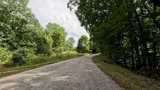 A nice steep hills outside Benville, Illinois on my Surly Ogre. 
