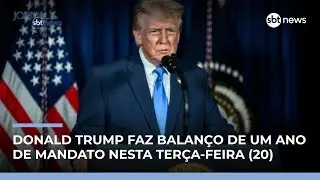 Em discurso, Trump defende tarifas e confirma convite a Lula | #JornaldoSBTNews