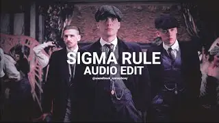 Sigma Rule - Dior [edit audio]