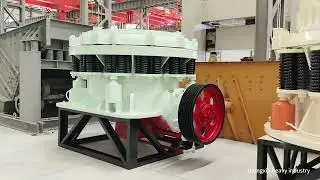 PSG cone crusher ensures reduction ratios and excellent particle shape #conecrusher#miningmachinery