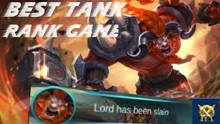 MINOTAUR GAMEPLAY | NO.32 SENIOR RANK | STEAL LORD!!!! | BEST TANK AND EXPERT WINGMAN!!! 2020