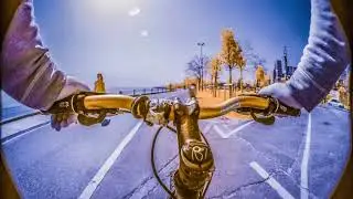 Infrared 665nm HyperLapse Video on Bicycle