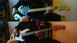 i wanna be your slave, guitar bass cover