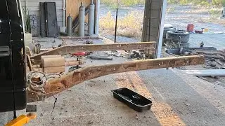 C3500 Build: Day 4 - Rear OBS Nfamus Metal 4 link