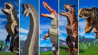 Top 10 Strongest Dinosaurs In Jurassic Blocky
