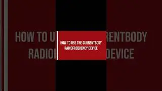 How to use the Currentbody Skin Radiofrequency Device #doctoranne #skincareshorts