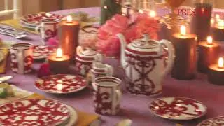 Wild Colours for the New Year&rsquo;s Table Setting by Alexander Gotama