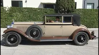 1929 Stearns Knight J8-90 65 mph Test Drive