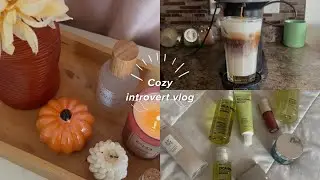Introvert vlog | Cozy slow morning vlog | grocery, breakfast, Korean skincare #cozyvlog #silentvlog 