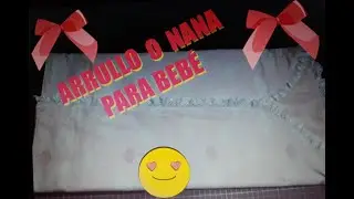 ROPA BEBÉ: Arrullo bebé  DIY* ( muy fácil). Towel for the baby.