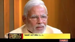 Narendra Modi on his caste spin