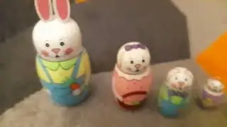Easter theme nesting doll