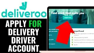How To Apply For A Delivery Driver Account In The Uk Deliveroo 2025 (QUICK & EASY)