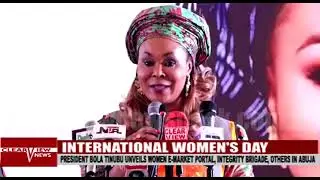 PRESIDENT BOLA TINUBU UNVEILS WOMEN E-MARKET PORTAL, INTEGRITY BRIGADE, OTHERS IN ABUJA