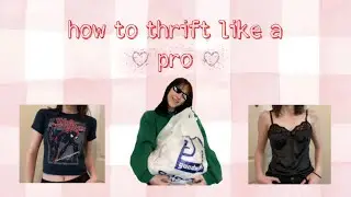 how to thrift like a pro // thrift tips
