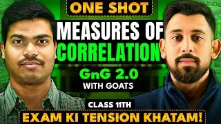 DAY 14 GNG 2.0 | CORRELATION | Class 11 Statistics | Easiest Explanation for Final Exams 2026