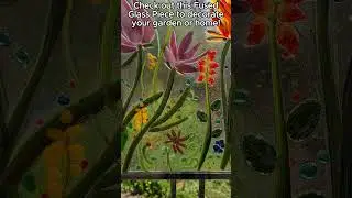 Transform Your House or Garden with Stunning Glass Flowers! #art #artist #cornwall #decor #flowers