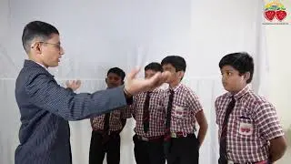 English Moral Stories | The 4 smart students Story on responsibility @strawberryenglishmediumschool