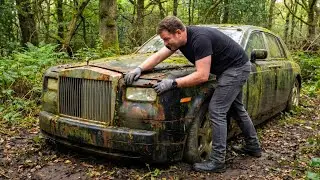 I Found a DEAD Rolls-Royce Phantom in the Woods… Then Restored It (ASMR)