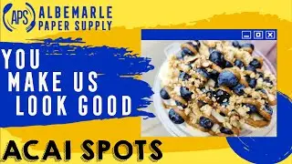A&ccedil;a&iacute; Spots, You Make Us Look Good