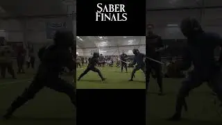 Saber Finals Match: Clark vs David #sword #hema #martialarts