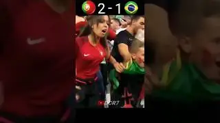 Portugal vs Brazil World Cup 2022 Imaginary match #youtube #shorts #ronaldo #neymar