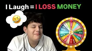 If I laugh = spin the money wheel ￼￼💰 chance to WIN!! $￼100