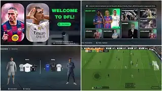DFL FOOTBALL 2026 ANDROID OFFLINE | Game Sepak Bola Offline Terbaik 2026 Grafik HD