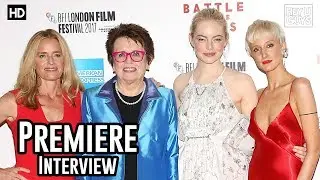 Billie Jean King | Battle of the Sexes LFF 2017 Premiere Interviews