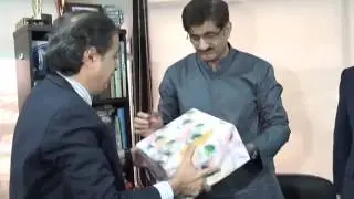 Sindh Chief Minister Syed Murad Ali Shah visits Radio FM 105 today.