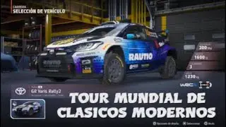 WRC 24 TOUR MUNDIAL DE CLASICOS MODERNOS FANATEC RALLY OCEANIA ETAPA 5-9 NOAKES HILL GR YARIS RALLY2