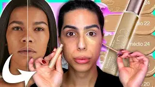 Testando o CORRETIVO NACIONAL BARATO MAIS COMENTADO que MUDOU... Ainda &eacute; perfeito?!