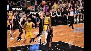 Jarrett Allen Blocks Blake, LeBron, Giannis and AD