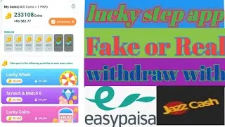Lucky step payment proof.lucky step real or fake .how to earn money from lucky step app.# lucky step