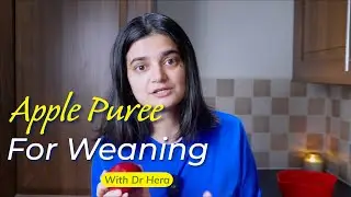 Dr Hera Makes Apple Puree | Weaning Recipes