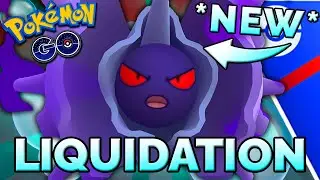 *NEW* LIQUIDATION SHADOW CLOYSTER DOES INSANE DAMAGE IN THE GREAT LEAGUE | GO BATTLE LEAGUE
