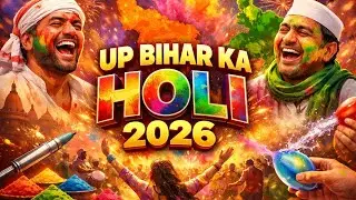 #video UP Bihar Ka Holi 2026 🔥 | Rang Barse Desi Style
