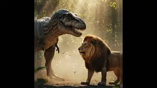 Biggest scary Dinosaur Battle ll Dinosaur t rex chase ll Jurassic world 2026 ll Dinosaur ll Ms.Sandy